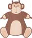 Kids Apron- Monkey