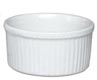 Individual Dessert Dish - White Porcelain