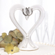 Linked Horseshoes Cake Topper