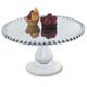 Cake Stand - Beaded Edge - Small