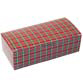 1/4 lb. One-Piece Folding Plaid Candy Box