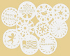 Cake Stencil Set-Festive