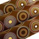 Dotted Circles Chocolate Transfer Sheet