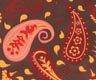 Paisley Chocolate Transfer Sheet