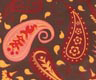 Paisley Chocolate Transfer Sheet