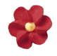 Tiny Royal Icing Flowers-Red