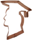 Copper Cookie Cutter-Boy Graduate