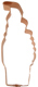 Copper Cookie Cutter-Ice Cream Cone Twist