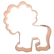 Copper Cookie Cutter - Fun Lion