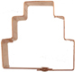 Copper Cookie Cutter-Mini Wedding Cake