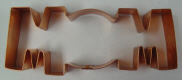 Copper Cookie Cutter-MOM/WOW