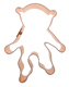 Copper Cookie Cutter - Monkey
