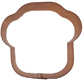 Copper Cookie Cutter-Muffin