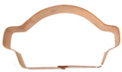 Copper Cookie Cutter-Pie