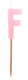 "F" Candle