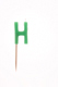 "H" Candle