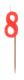 "8" Candle