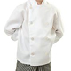 Kid's White Long Sleeve Chef Coat- Large