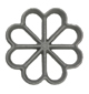 Rosette Mold-Floral