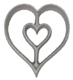 Rosette Mold-Heart