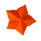 Royal Icing Star - Orange