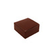 One-Piece Folding Maxi Square Brown Candy Box
