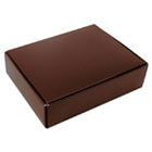 3 oz. Two-Piece Contruction Folding Brown Box
