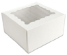 Cupcake Box - 4 Count White