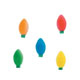 Dec-Ons® Molded Sugar - Christmas Lights