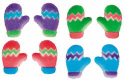 Dec-Ons® Molded Sugar - Mitten Assortment