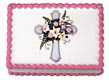 Edible Image® - Floral Cross