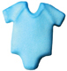 Dec-Ons® Molded Sugar - Baby Blue Onepiece