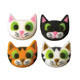 Dec-Ons® Molded Sugar - Cat Assortment