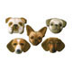 Dec-Ons® Molded Sugar - Dog Assortment