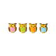 Dec-Ons® Molded Sugar - Owl Assortment