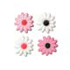 Dec-Ons® Molded Sugar - Fashionable Daisies Assortment