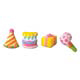 Dec-Ons® Molded Sugar - Mini Birthday Assortment