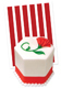 Edible Image® Shimmer RibbonsT- Red