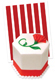 Edible Image® Shimmer RibbonsT- Red