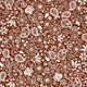 Chocolate Transfer Sheet - White Paisley Floral
