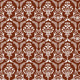 Chocolate Transfer Sheet - White Damask