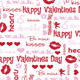 Chocolate Transfer Sheet -Valentine Kisses