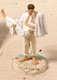 Just Married Beach Couple
