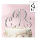 Large Silver Monogram "J"
