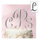 Large Silver Monogram "L"