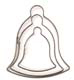 Makin's Cutter Set- Bells