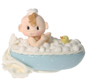 Baby in Tub- Blue Caucasian
