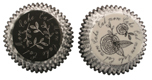 Party Cups - Black & White Flowers