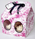 Cupcake Box - Pink Toile