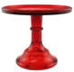 Cake Stand - Red 6"